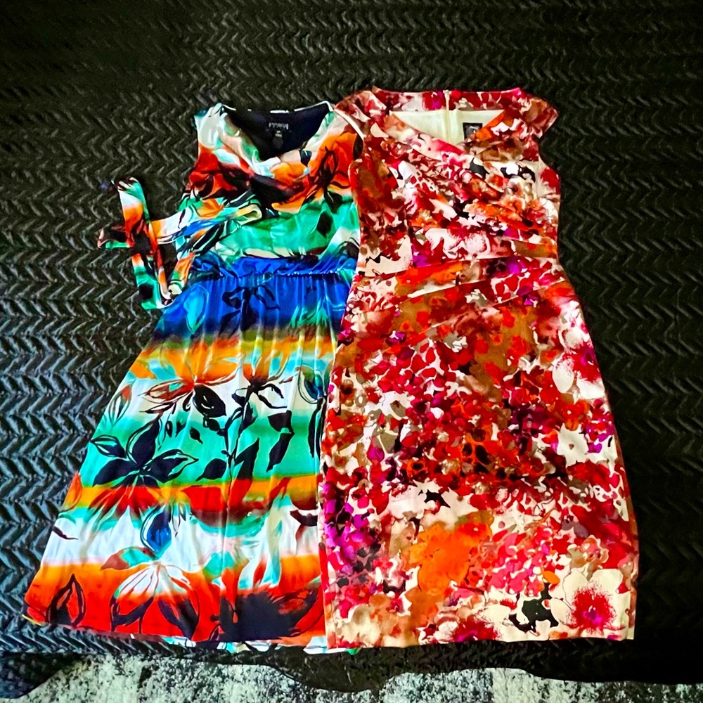 Beautiful Dress Bundle, Size 4, Enfocus Petite, JAX, Sheath, Cocktail, Floral